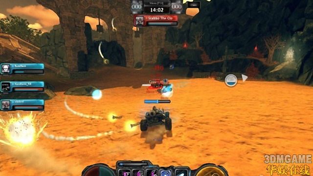 水彩渲染风格赛车游戏《Crasher》预览