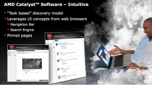 更加简洁易用的AMD催化控制中心