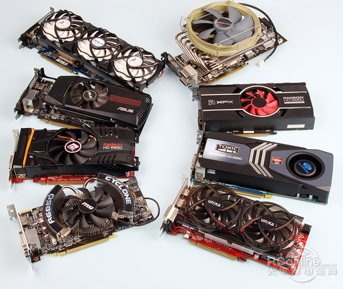 8款HD6850显卡的对决