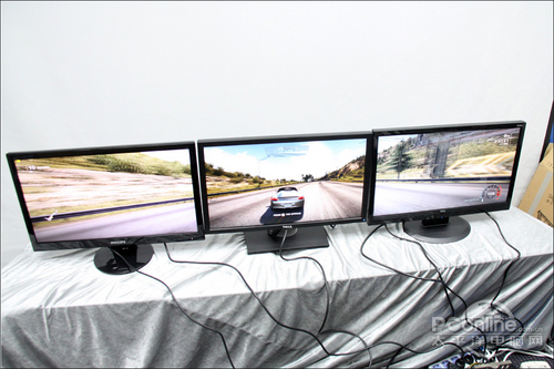 三屏输出的平台展示