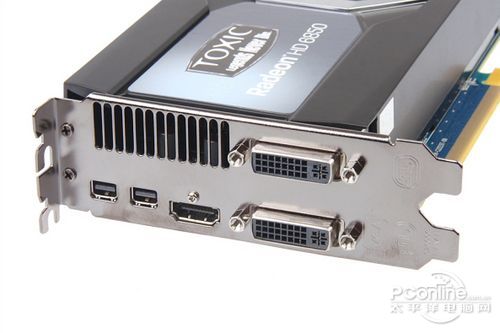 HD6850横向评测之接口布局 HD6850横向评测之接口布局