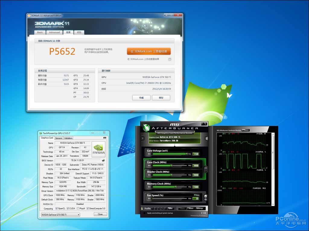 索泰GTX560Ti至尊版OC 