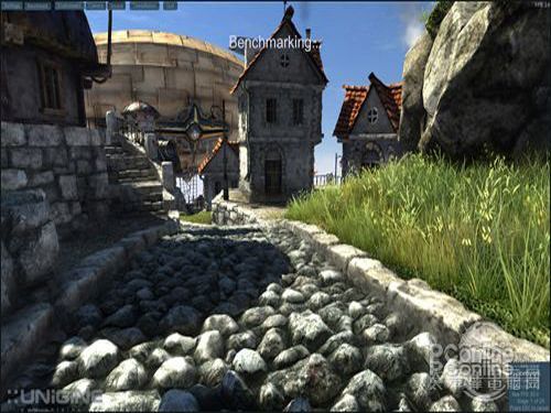 heavenbench mark2.5测试画面 heavenbench mark2.5测试画面