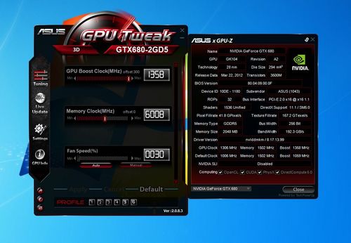 华硕GTX680显卡 华硕GTX680显卡