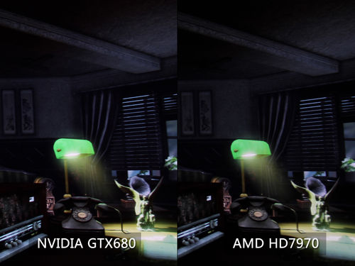 N卡/A卡颜色对比