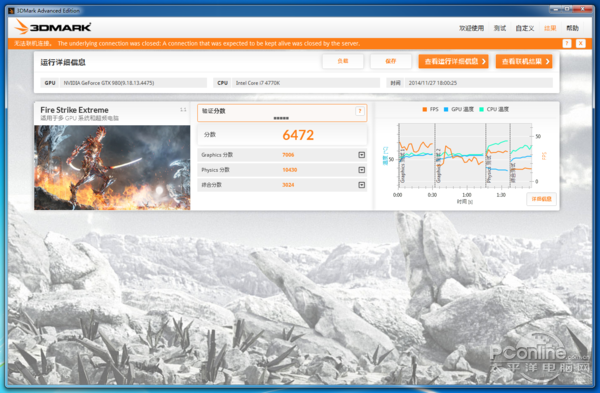 七彩虹 iGame980 九段超频测试