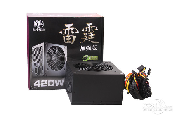 酷冷至尊雷霆加强版420W 包装