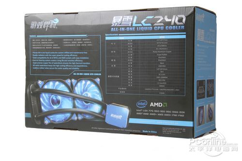 游戏悍将 暴雪LC240 包装图 游戏悍将 暴雪LC240 包装图