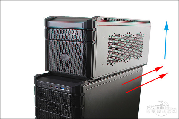 酷冷至尊HAF 935 前部面板图