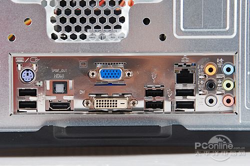 华硕CG1330三联屏台机