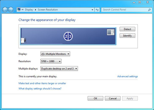 华硕CG1330三联屏台机