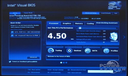 Intel DZ77GA-70K评测