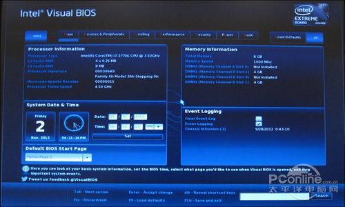 Intel DZ77GA-70K评测