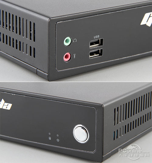 杰拓D310迷你PC前面板
