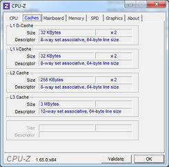 CPU详细信息 CPU详细信息
