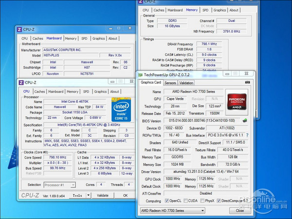 华硕 H87I-Plus 评测