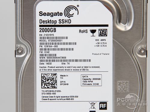 希捷2TB SSHD 希捷2TB SSHD