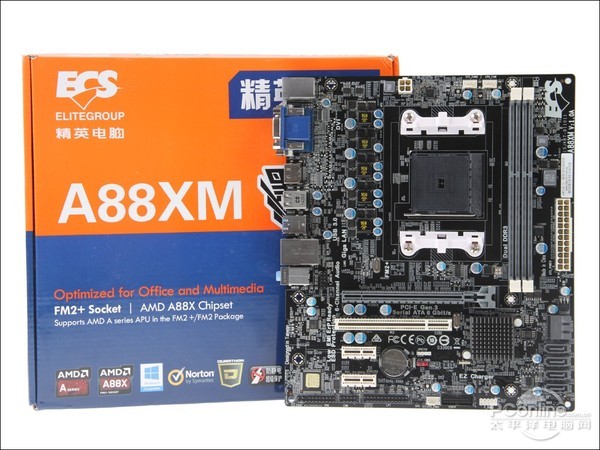 精英A88XM黑金刚评测