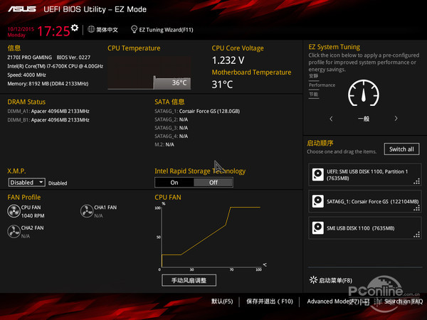 华硕Z170I PRO GAMING评测 华硕Z170I PRO GAMING评测