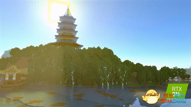 《我的世界》中国版RTX ON，4K搭配DLSS帧数翻倍！