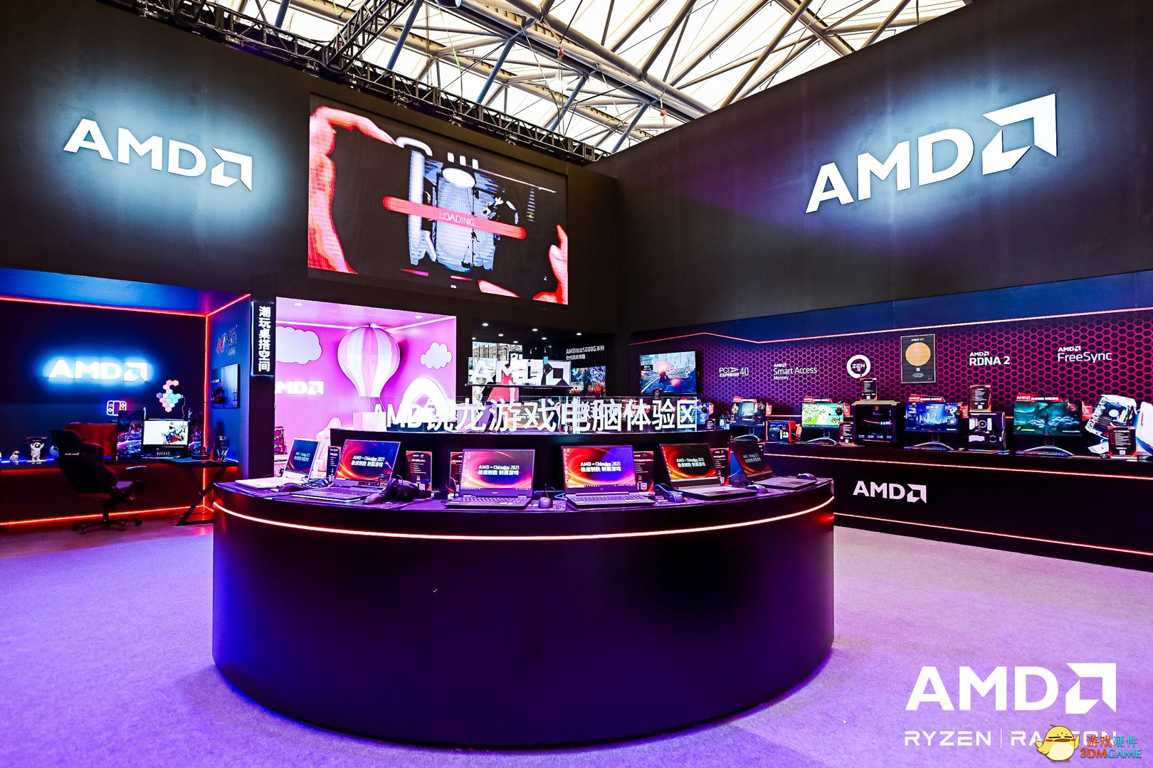 AMD携众合作伙伴在ChinaJoy集中亮相多款AMD Advantage游戏本
