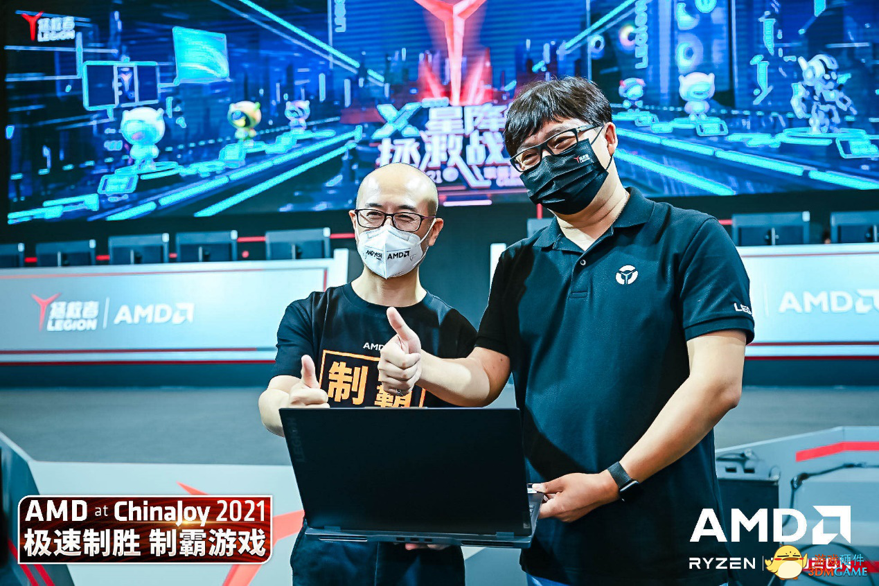 轻薄全能，AMD联想携手在ChinaJoy发布拯救者R9000X 2021R游戏本