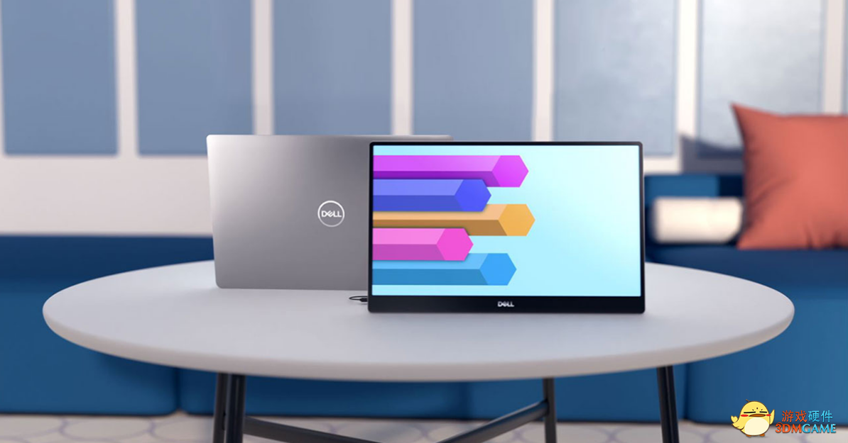 轻薄时尚 戴尔首款14英寸便携显示器上市