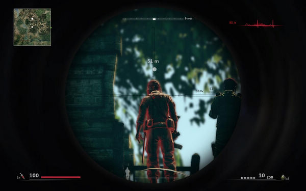 狙击手：幽灵战士2 狙击枪红圈问题解决办法