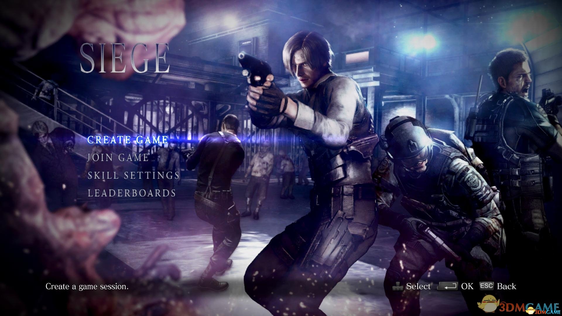 生化危机6 v1.0.4.151升级档+破解补丁[3DM]