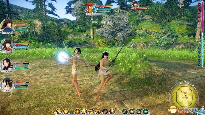 古剑奇谭2 漂亮的温泉装MOD