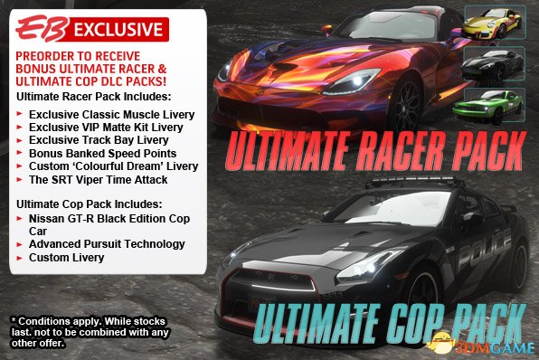 极品飞车18：宿敌 Xbox360预定版DLC[EN]