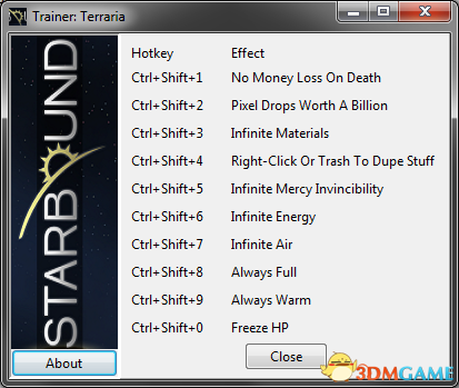 星界边境 v1.6十项修改器[Rydian]