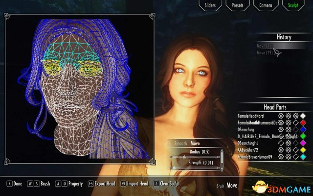 上古卷轴5：天际 [RACEMENU]捏脸系统v3.0 汉化版