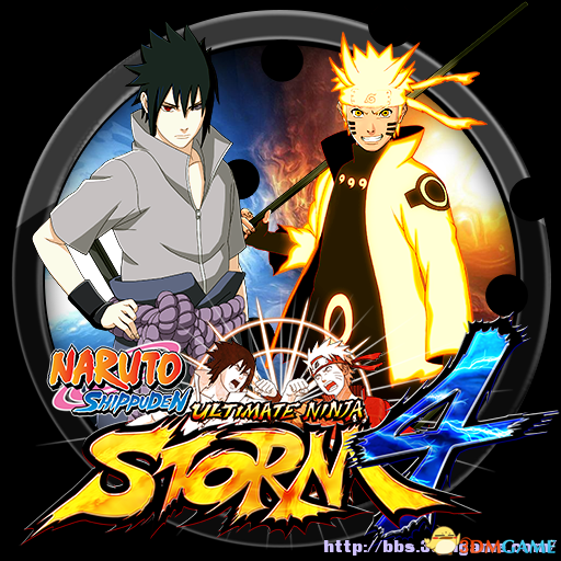 火影忍者：究极忍者风暴4 高清圆形图标[2P]
