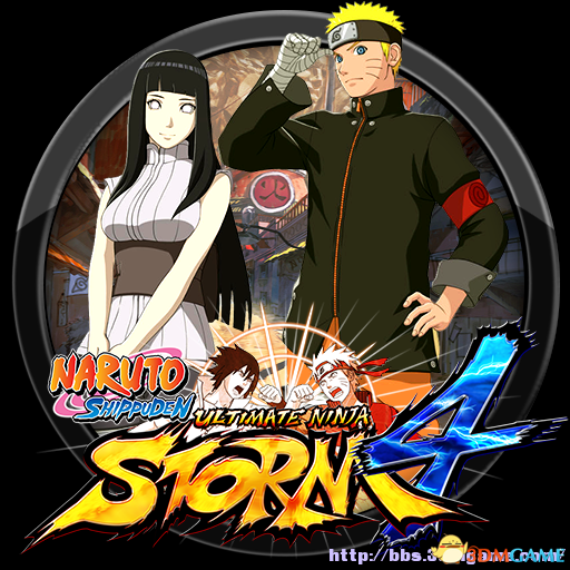 火影忍者：究极忍者风暴4 高清圆形图标[2P]
