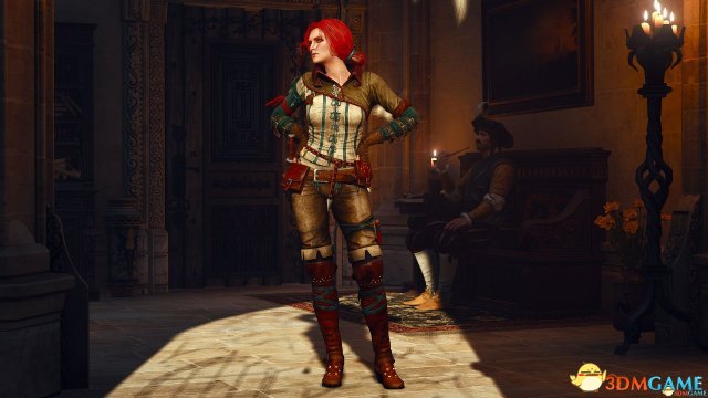 巫师3：狂猎 人物MOD特丽丝的时装