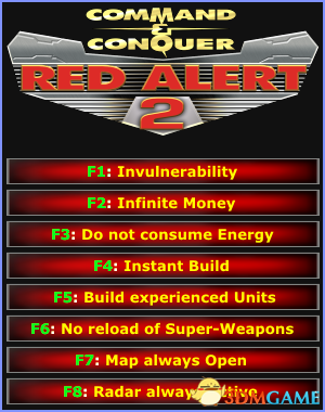 命令与征服：红色警戒2 v1.006八项修改器[KROCKI]