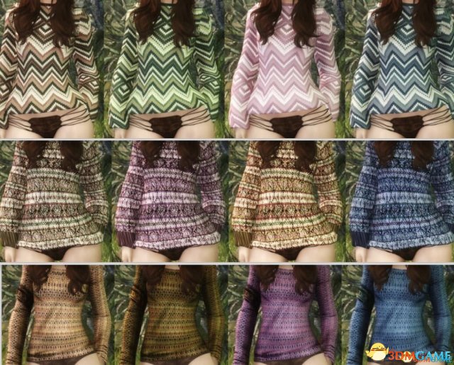 上古卷轴5:天际 针织毛衣MOD