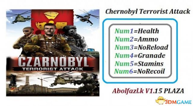 切尔诺贝利恐怖袭击 v1.15六项修改器[Abolfazl.k]