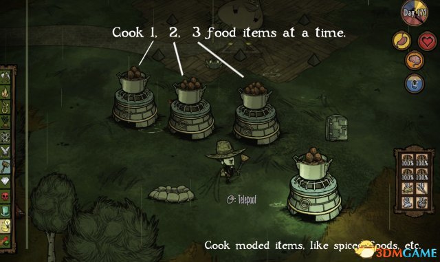 饥荒：联机版 豪华烹饪锅MOD