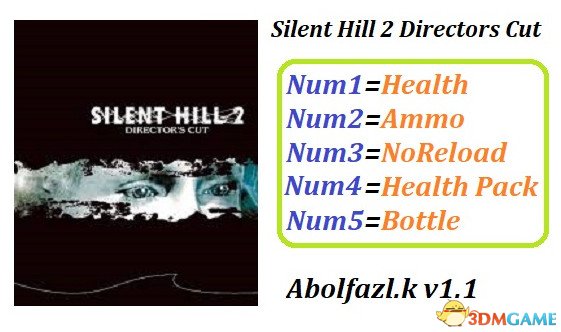 寂静岭2：导演剪辑版 v1.1五项修改器[Abolfazl.K]