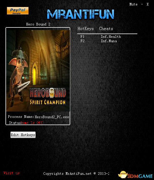 英雄界：精灵守护者 v4.20.2017两项修改器[MrAntiFun]