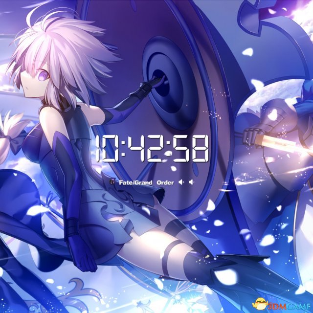 wallpaper engine FGO音乐时钟动态壁纸