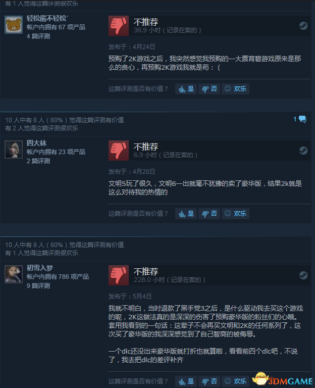 《文明6》打折促销 DLC不够良心引豪华版玩家不满