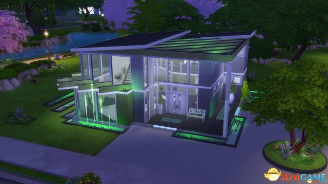 模拟人生4 怡景绝顶全房子建造地图MOD