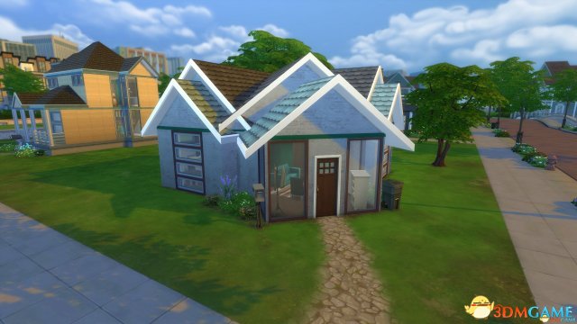 模拟人生4 怡景绝顶全房子建造地图MOD