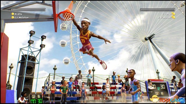 花式灌篮表演 《NBA游乐场》免安装未加密版下载