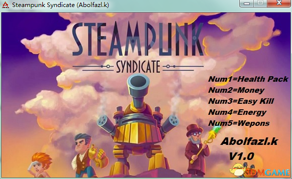蒸汽朋克：辛迪加 v1.0五项修改器[Abolfazl.K]