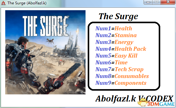 迸发 v1.0：x64 九项修改器[Abolfazl.k]