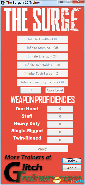 迸发 v1.0十二项修改器[kompyuterlab]